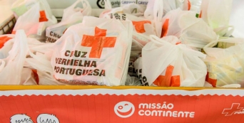 Cruz Vermelha e Miss&atilde;o Continente recolhem o equivalente a 220 mil refei&ccedil;&otilde;es