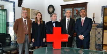 Visita da delega&ccedil;&atilde;o do Comit&eacute; Internacional da Cruz Vermelha